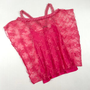 vintage Intimissimi set, cami and matching lace shawl